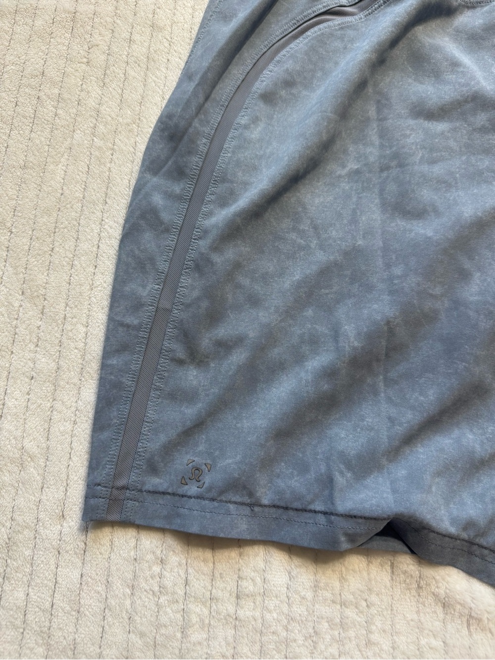 lululemon athletica Men's Athletic Shorts in Slate Blue - Picture 2 of 7